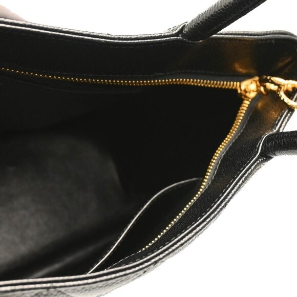 Chanel Black Calfskin Medallion Tote Handbag - Picture 12 of 12